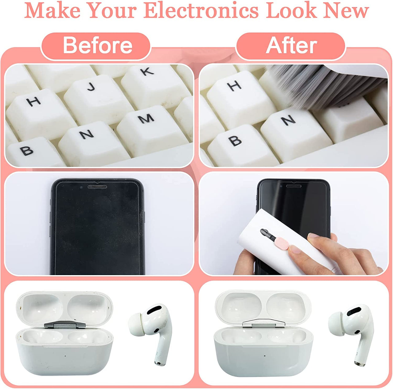 7-in-1 Electronics Cleaner Brush Kit