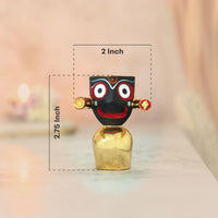 Thumbnail for Jagannath Murti | 24K Gold Plated | Jagannath Idol for Home