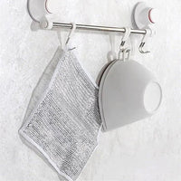 Thumbnail for SparkleShine™ Multipurpose Wire Dishwashing Rags for Wet and Dry (Pack of 10)