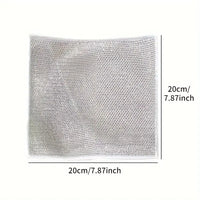 Thumbnail for SparkleShine™ Multipurpose Wire Dishwashing Rags for Wet and Dry (Pack of 10)